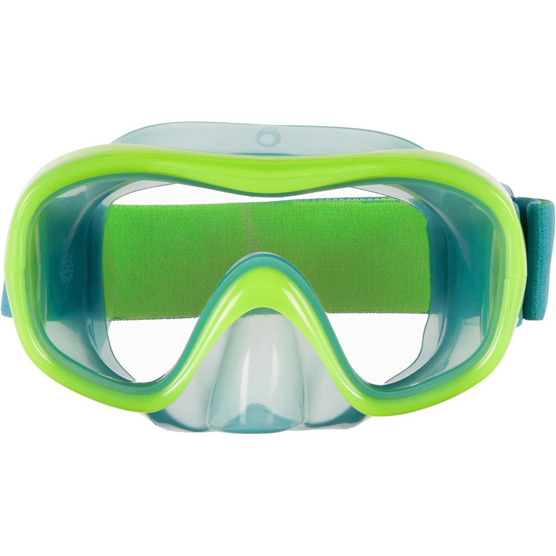 Kit plongée masque et tuba snorkeling 100 valve enfant