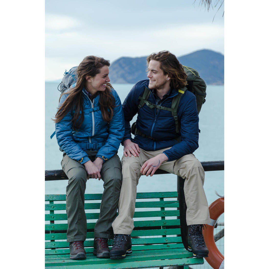 Veste 3en1 imperméable de randonnée - sh500 mountain -10°c - femme