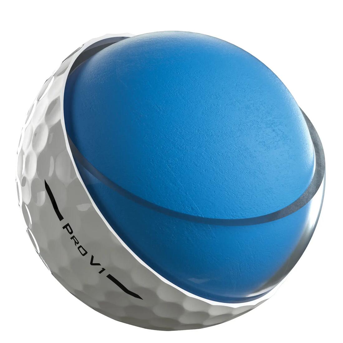 Balles golf x12, Titleist ProV1 blanches