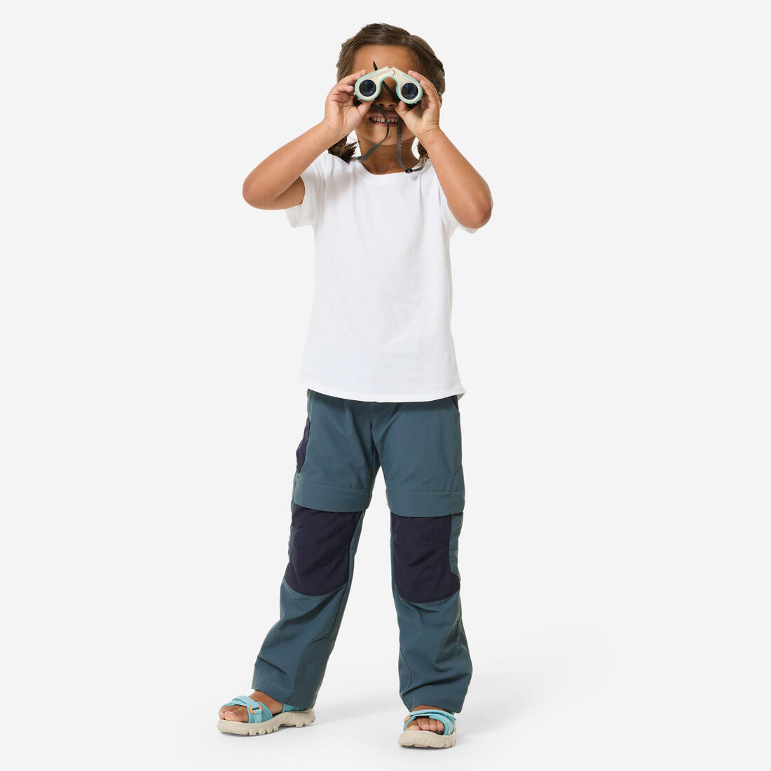 Pantalon de randonnée modulable enfant 2-6 ans, MH500
