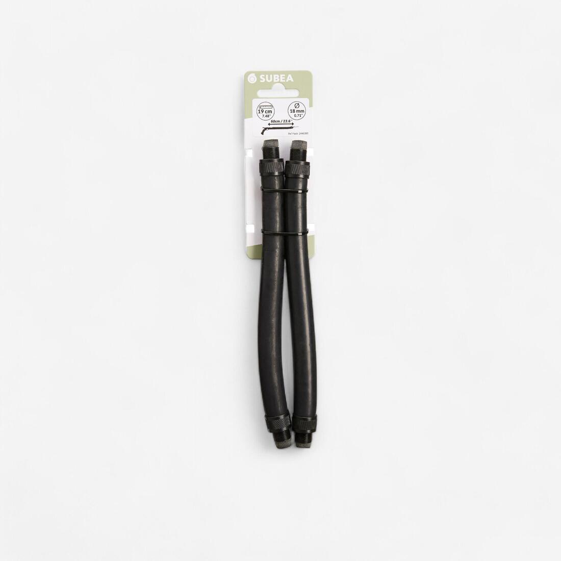PAIRE SANDOWS Ø18MM SPF 28CM POUR ARBALÈTE DE 110CM DE CHASSE SOUS MARINE