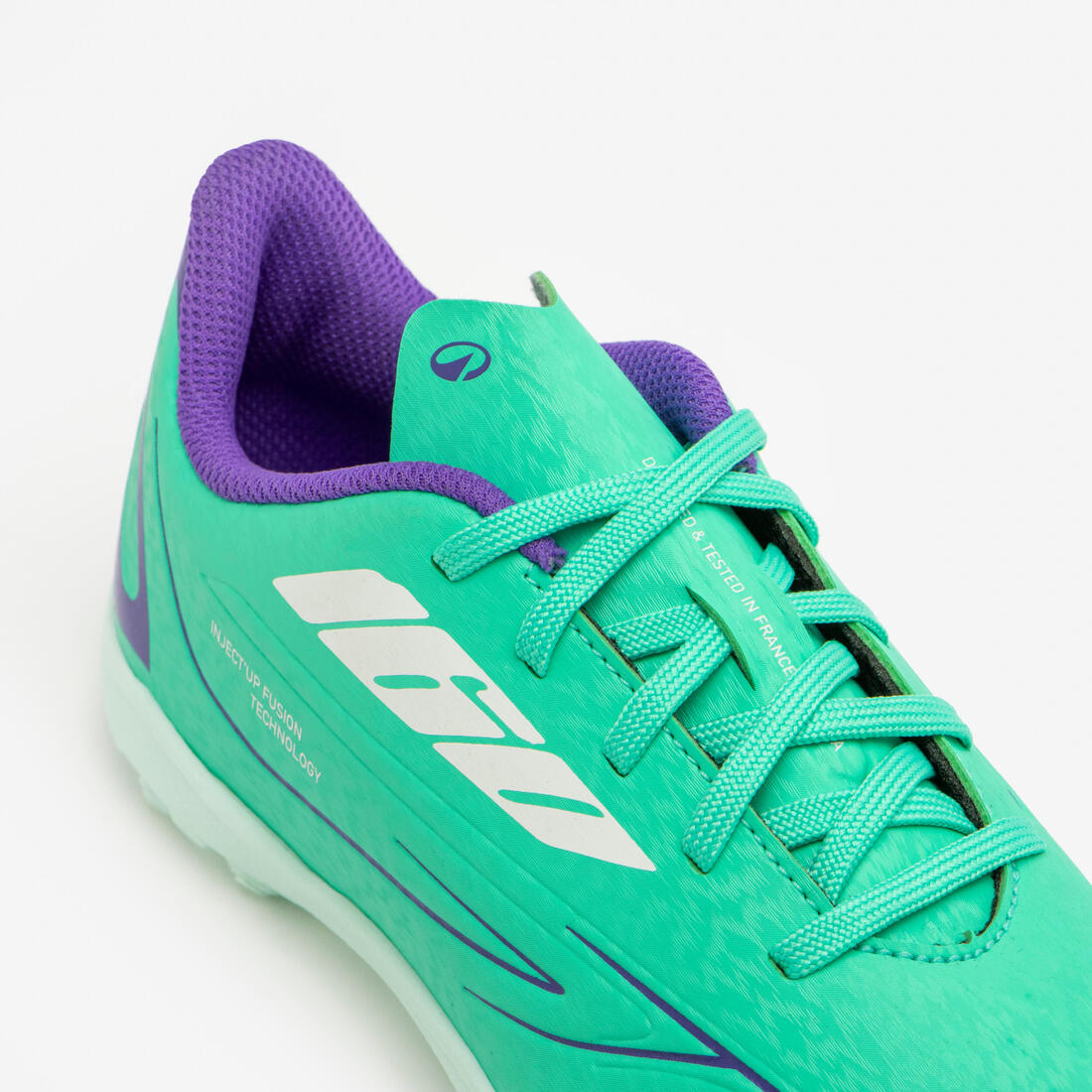 CHAUSSURES DE FOOTBALL ENFANT A LACETS 160 JR TURF .TF