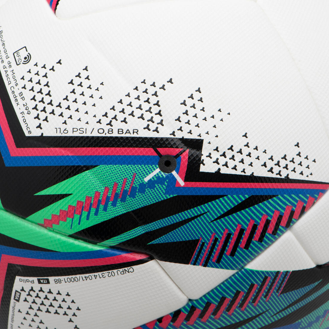 Ballon de football thermocollé fifa quality pro, pro ball taille 5
