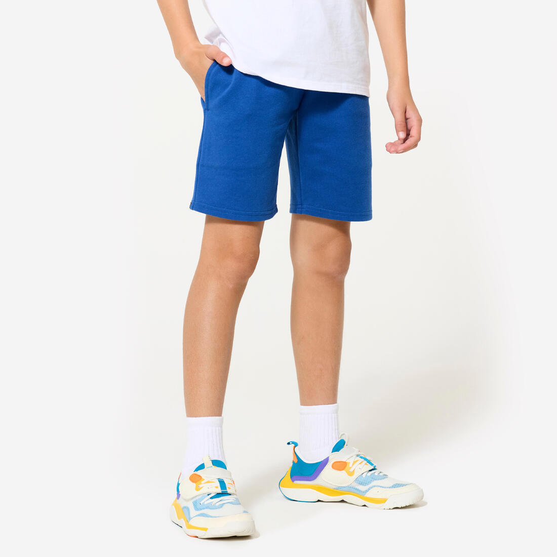Short multisport coton enfant mixte