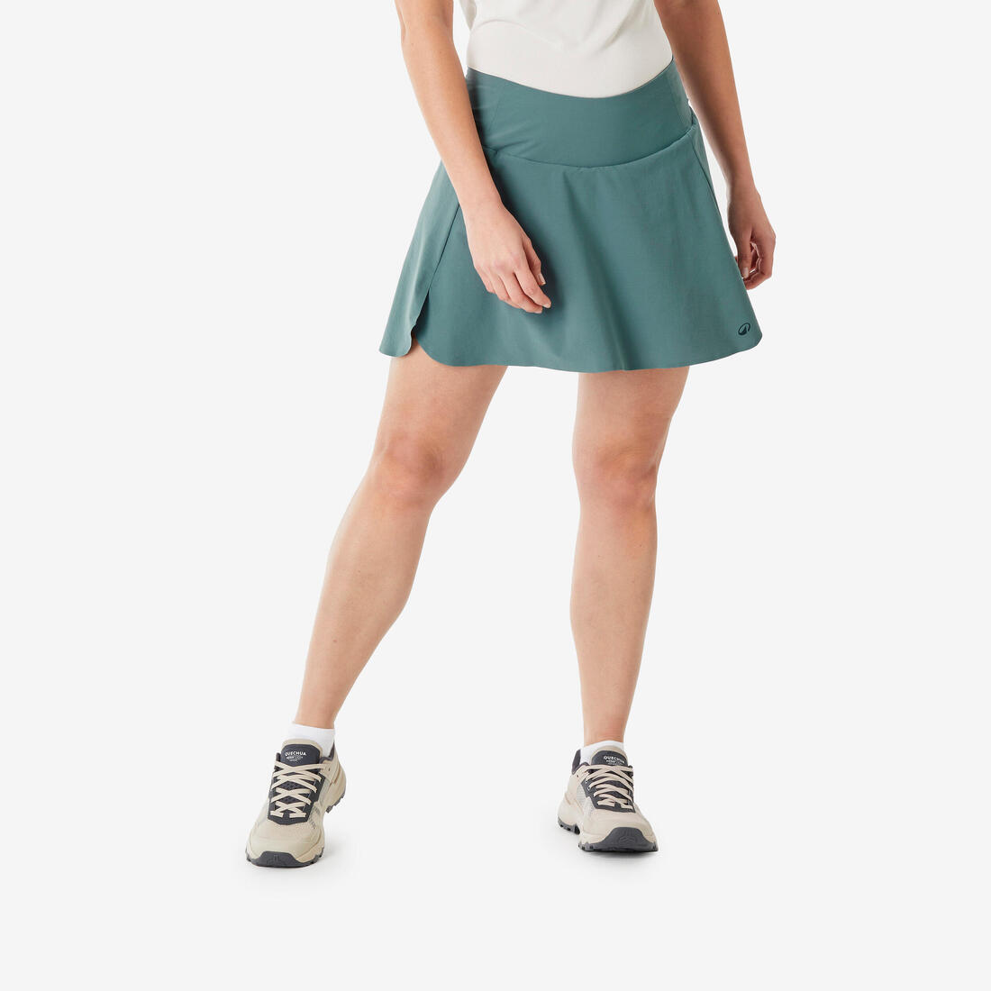 Jupe short de randonnée femme, MH500