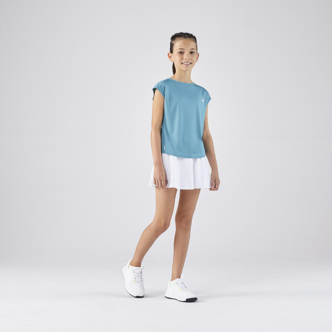 T-shirt de tennis fille - TTS500