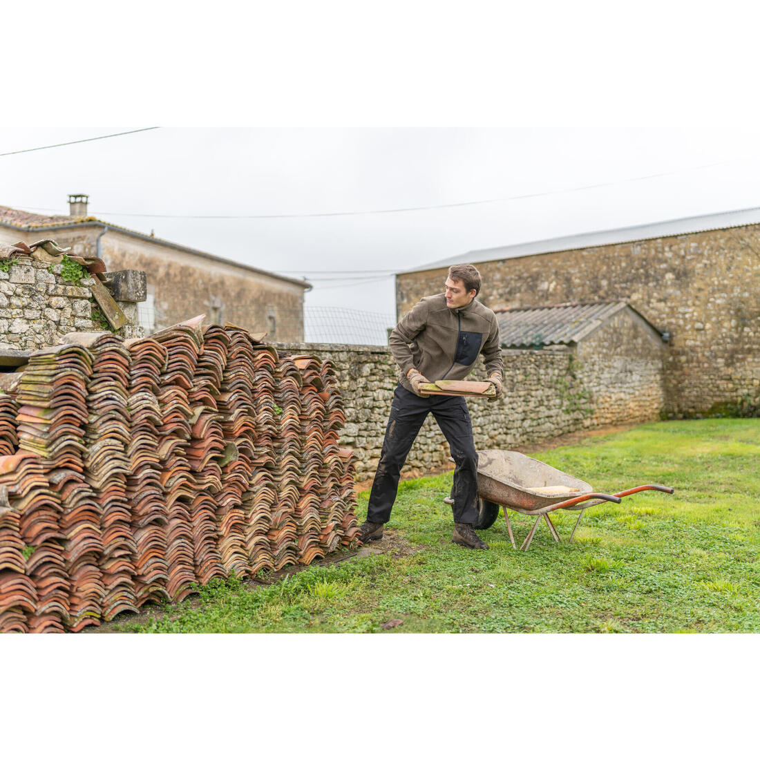 Pantalon cargo résistant steppe 300