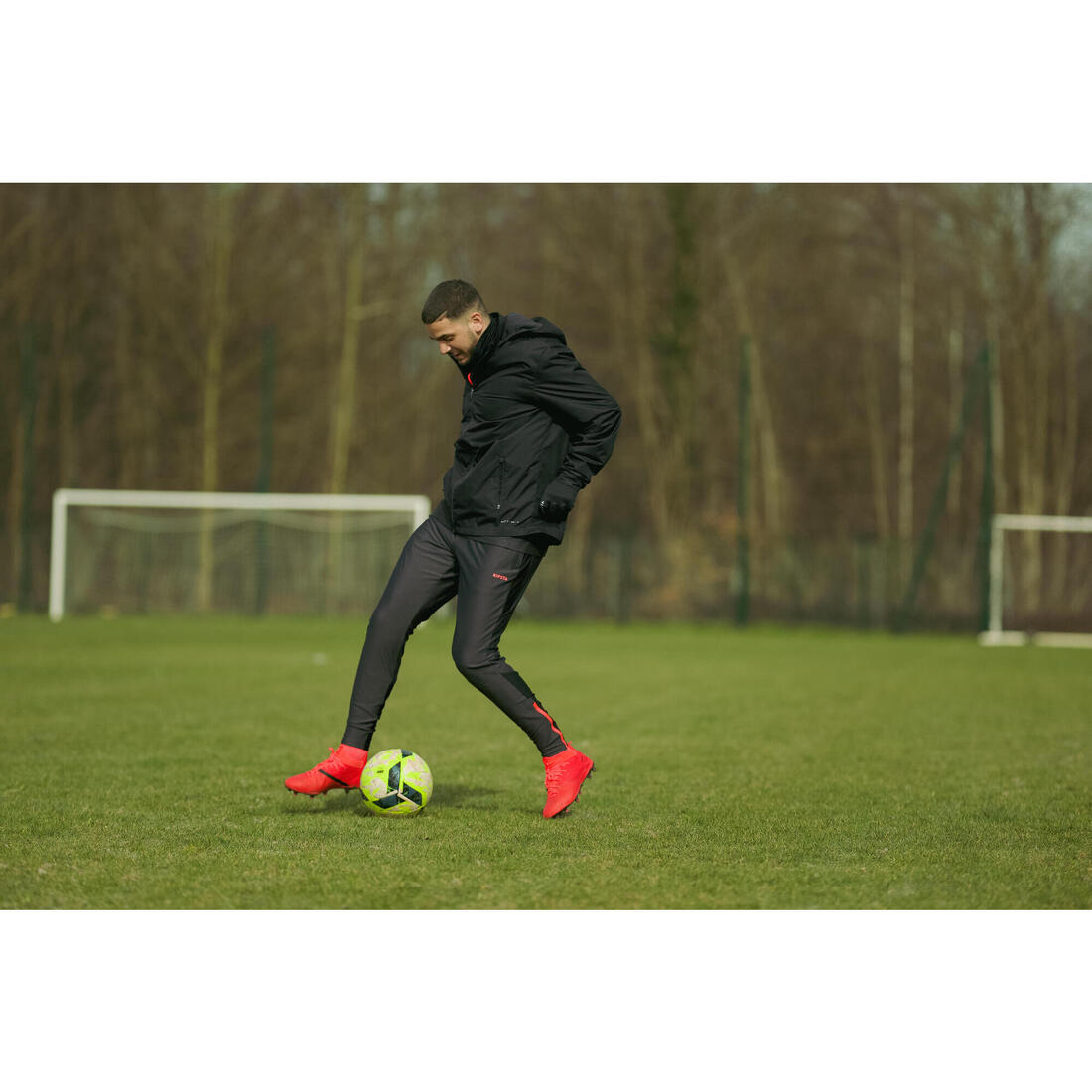 Coupe-pluie de football viralto club noir