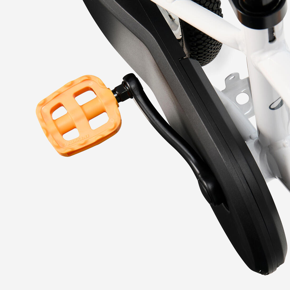 Vélo enfant 16 pouces 4-6 ans, DISCOVER 100 blanc