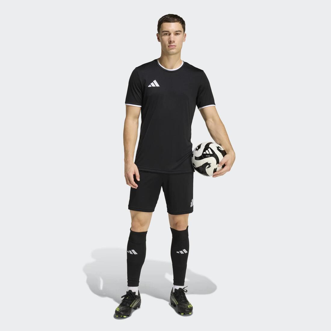 Short de football Entrada 26 Adulte Noir