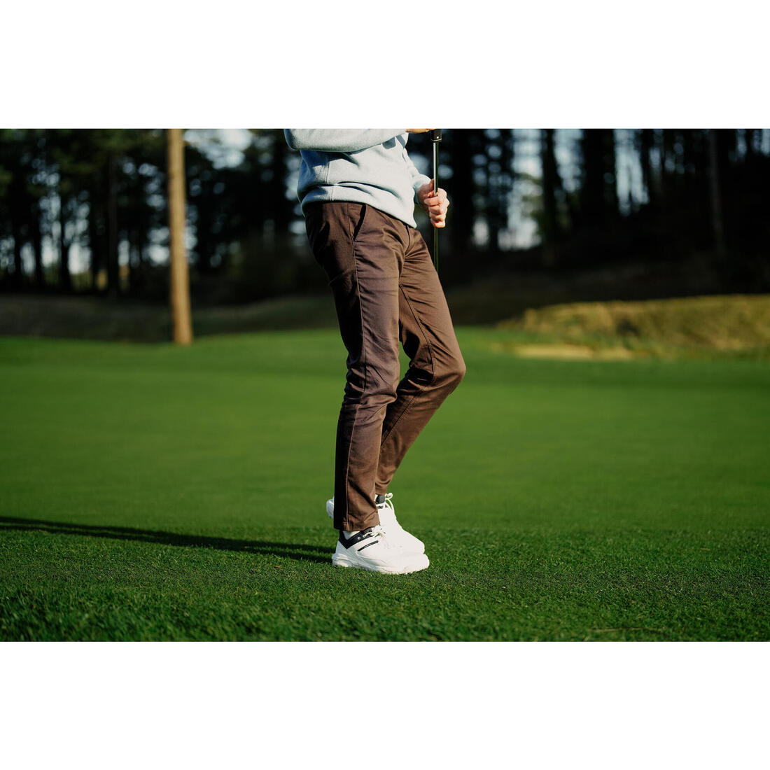 Pantalon de golf chino coton homme, MW500