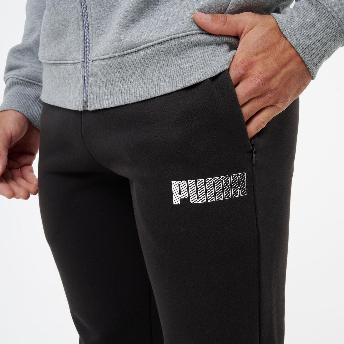 Pantalon de jogging fitness en coton, homme
