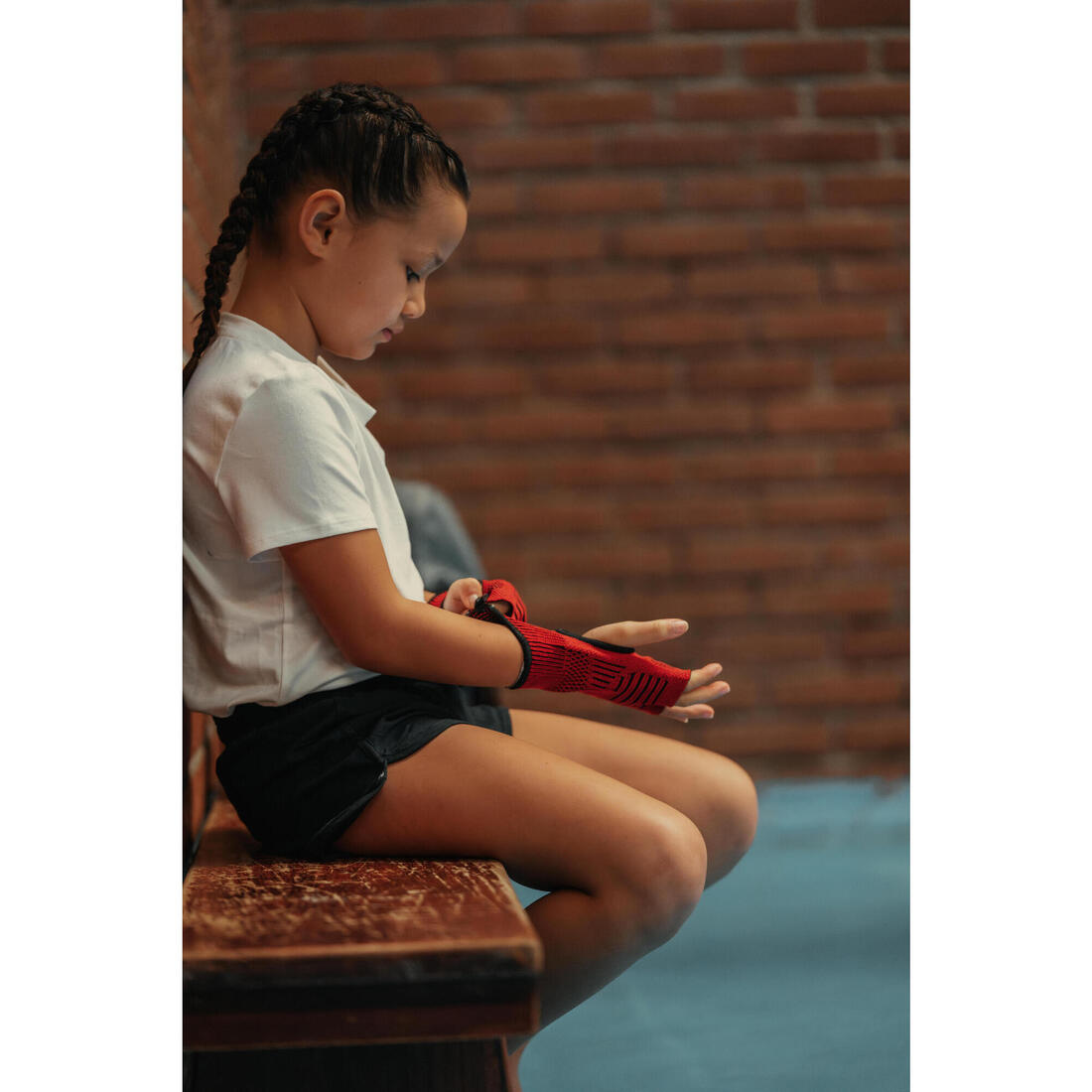 Sous-gants de boxe enfant  - rouges