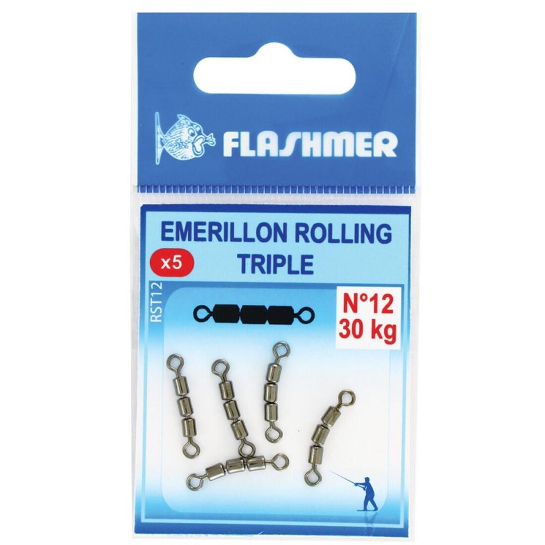 EMERILLON ROLLING TRIPLE N°20 x5 FLASHMER