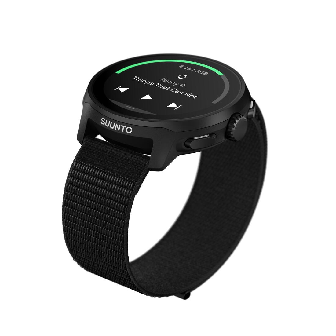 Montre GPS sport et course à pied SUUNTO RUN All Black