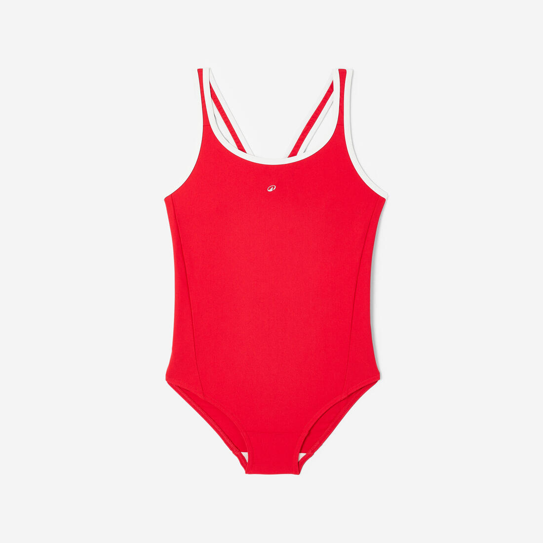 Maillot de bain 1 pièce natation Fille ado - 500 Olga bleu foncé