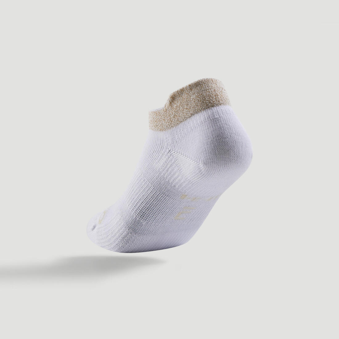 CHAUSSETTES TENNIS ENFANT BASSES ARTENGO RS 160 GRIS LOT DE 3