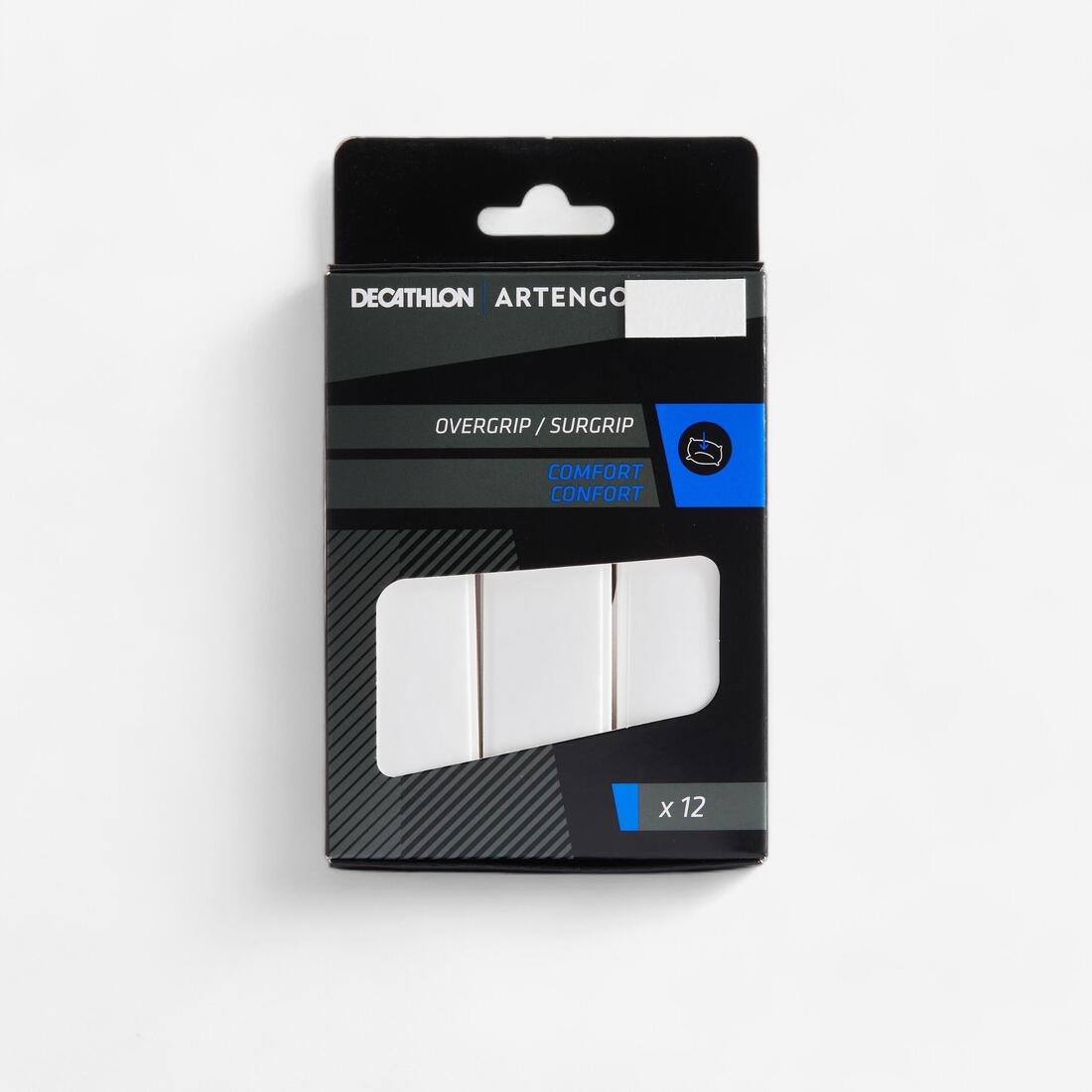 SURGRIP DE TENNIS CONFORT BLANC LOT DE 12