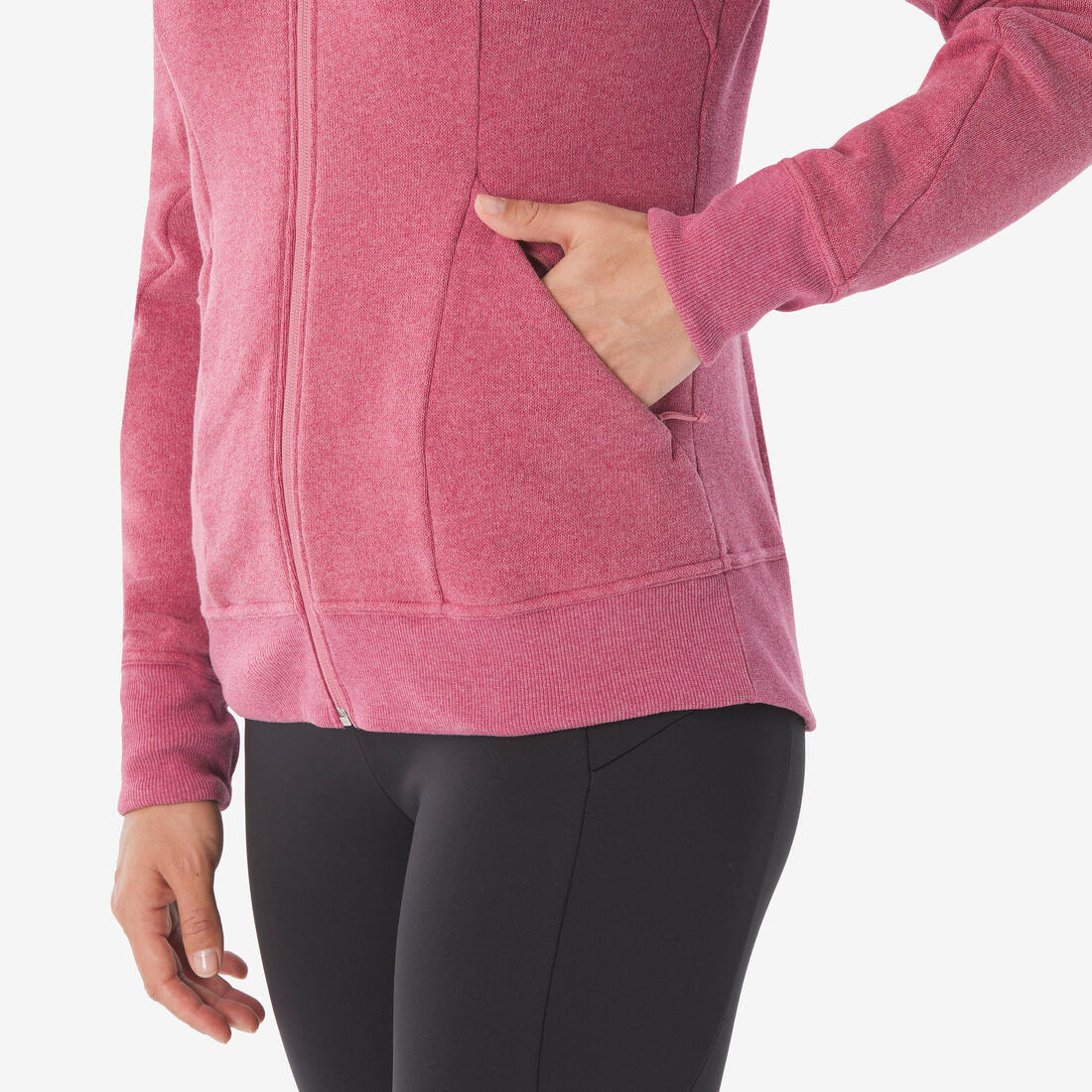 Sweatshirt de randonnée respirant femme, NH500