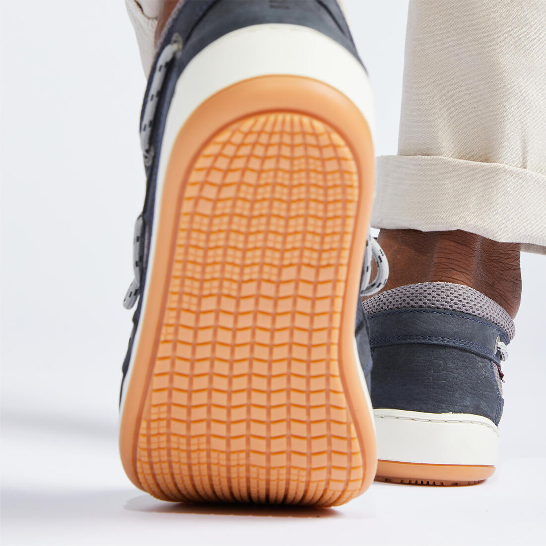 Chaussures bateau cuir Clipper  Homme
