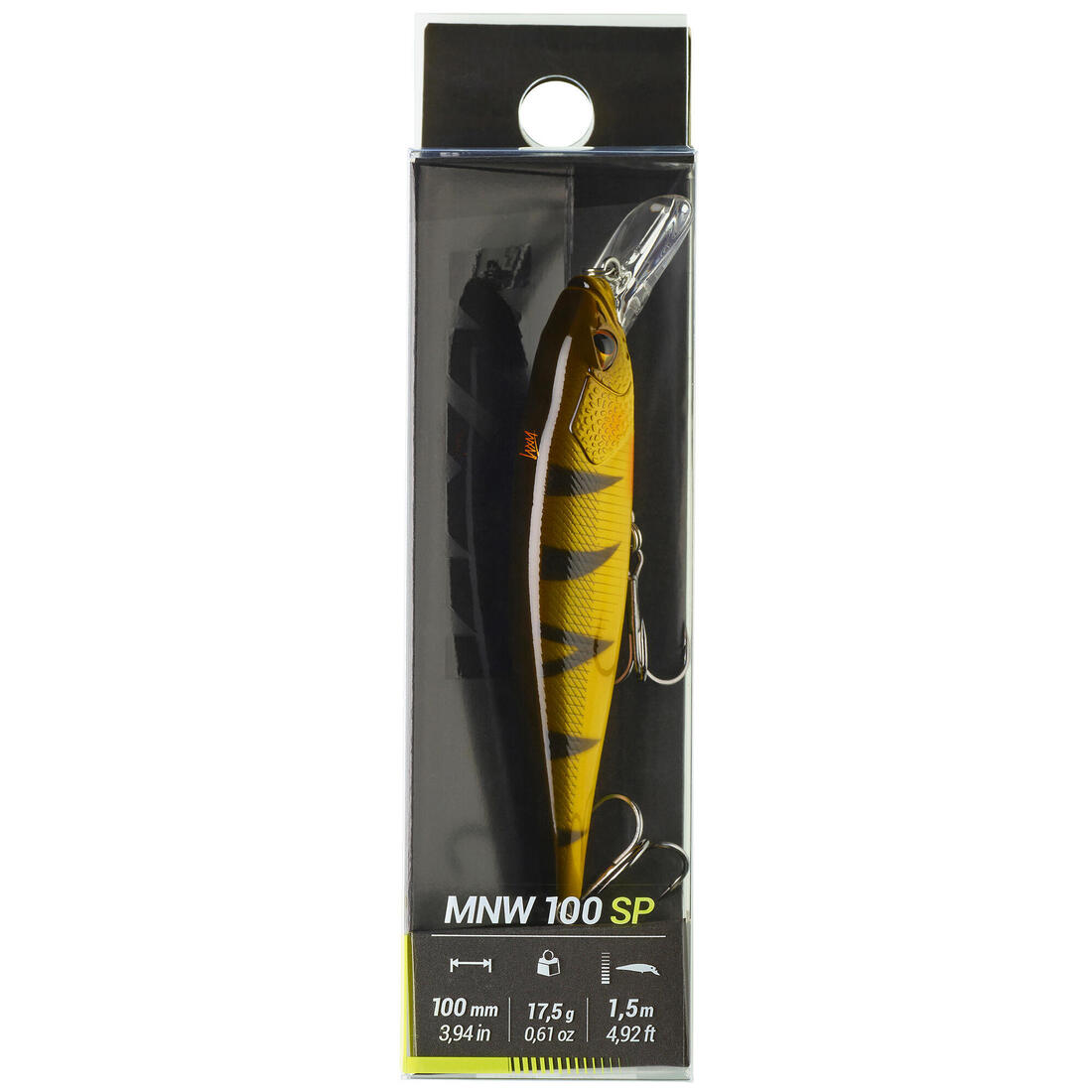 POISSON NAGEUR JERKBAIT MINNOW WXM MNW 100 SP FIRETIGER