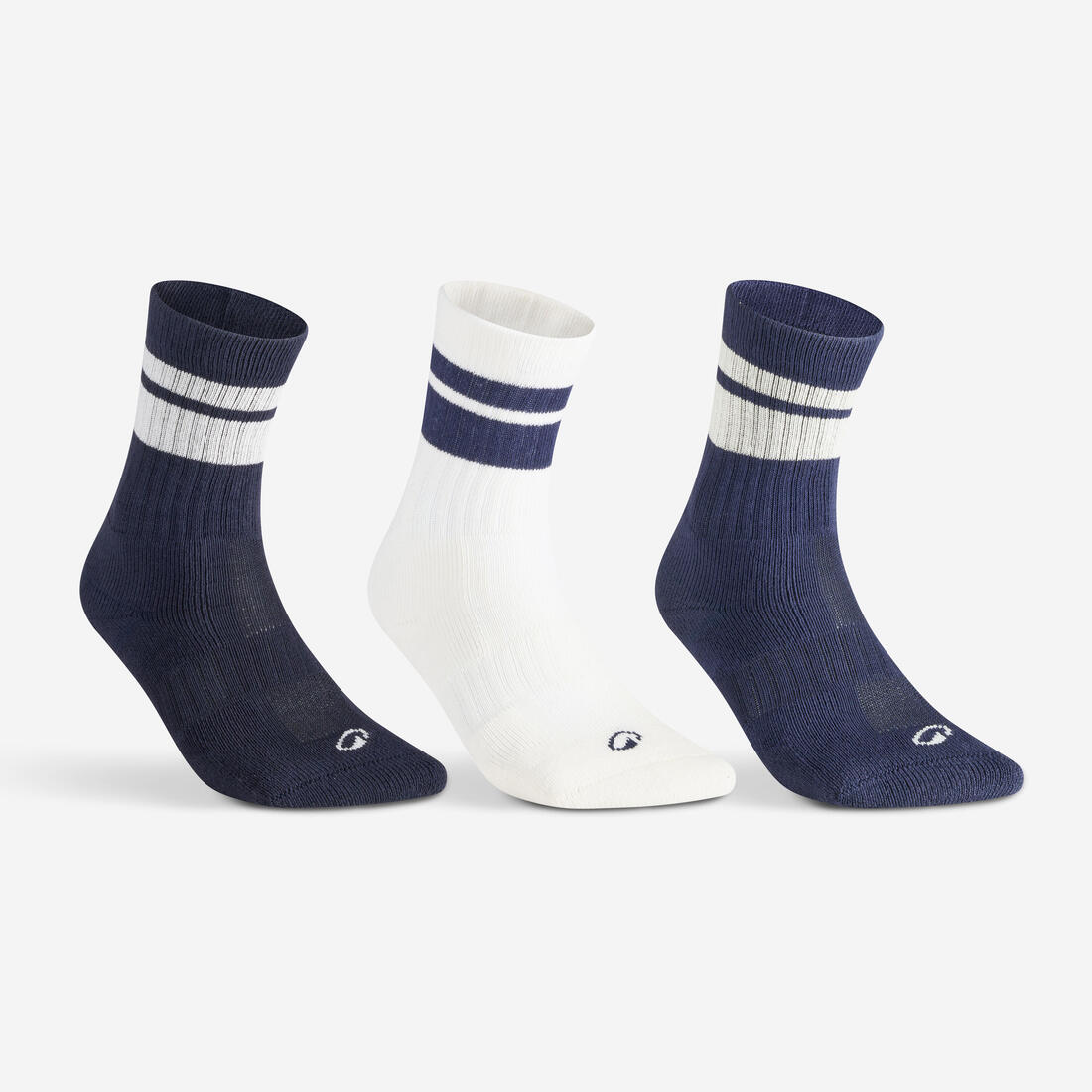 CHAUSSETTES DE TENNIS HAUTES RS 500 LOT DE 3