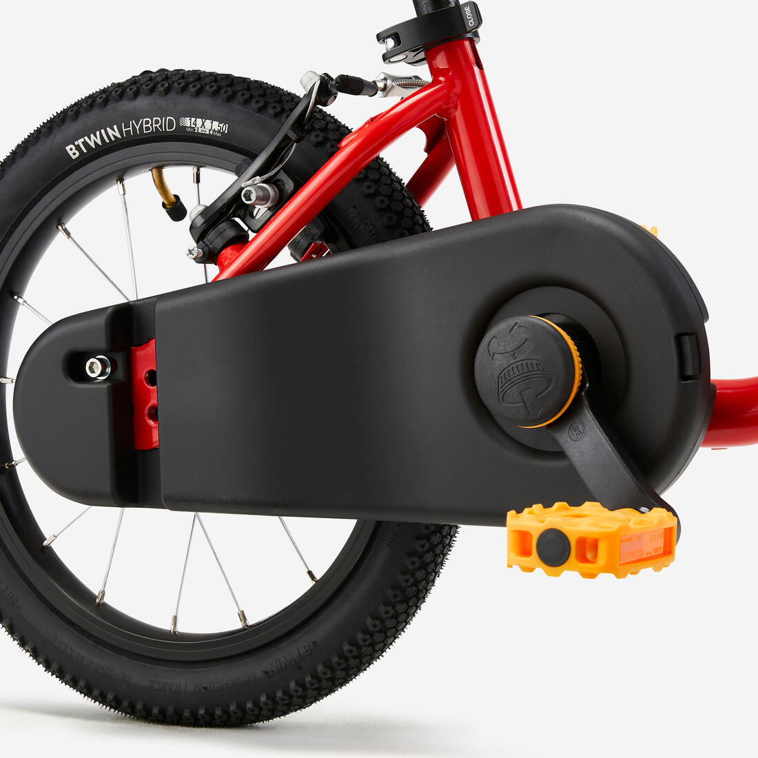 Velo enfant 2en1 draisienne 3-5 ans 14 pouces - discover 500