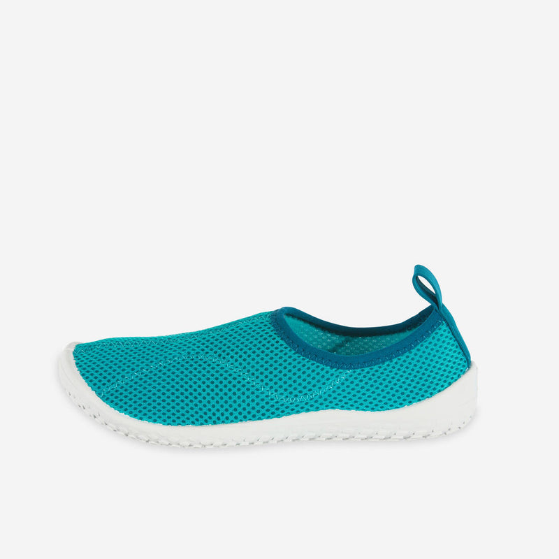 Chaussures aquatiques Enfant, Aquashoes 100 turquoise