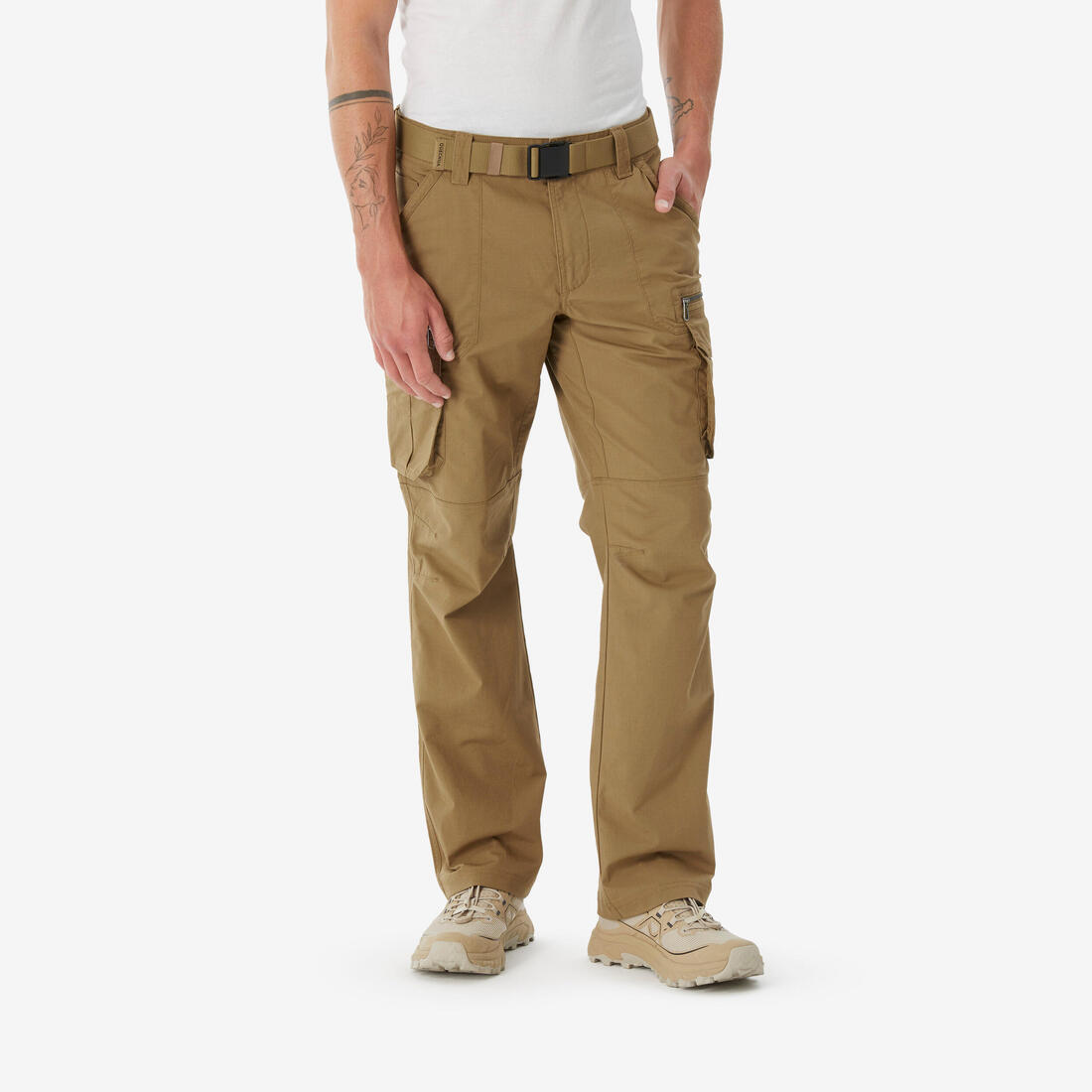 Pantalon de randonnée homme, NH500 Cargo