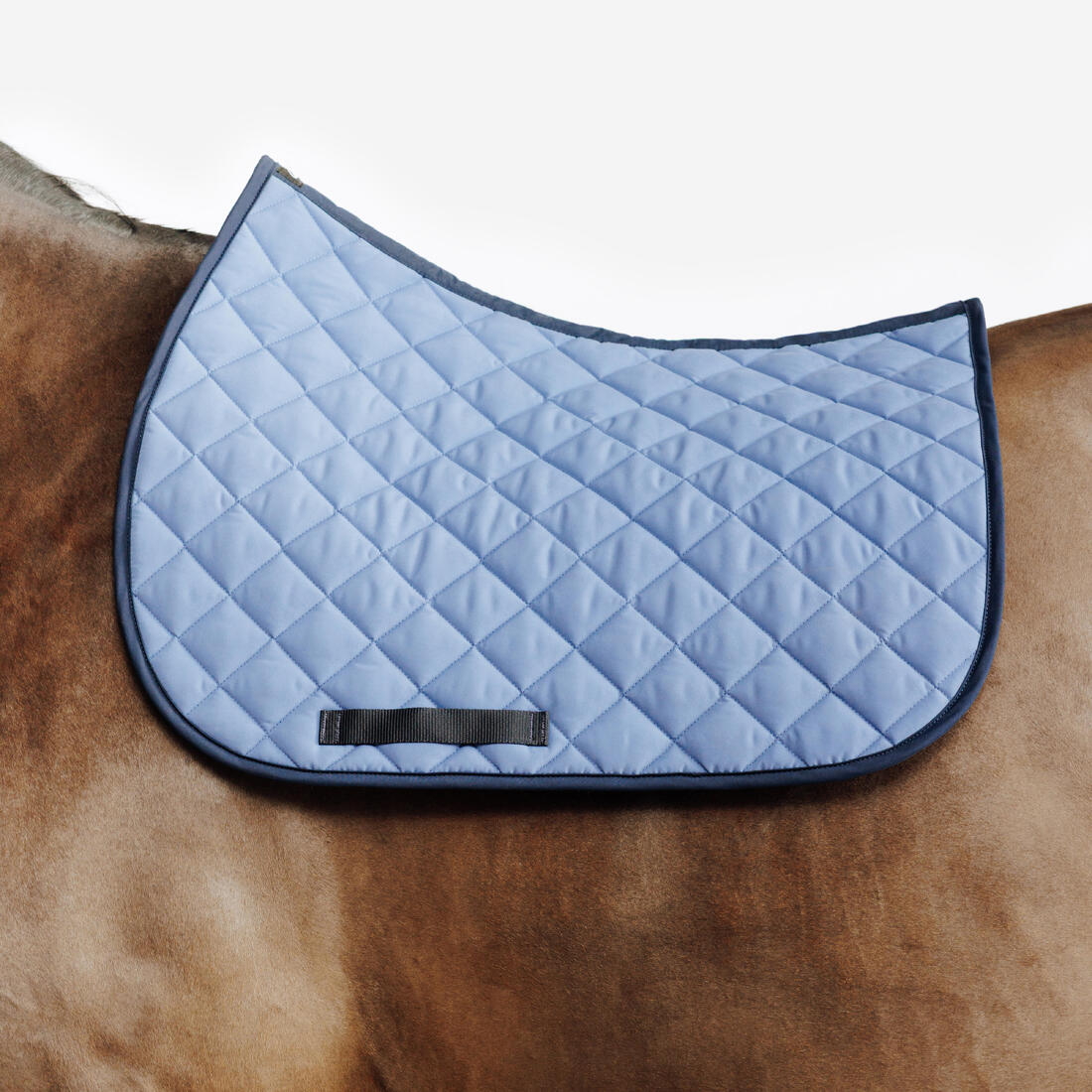 Tapis de selle équitation cheval - 100 marine