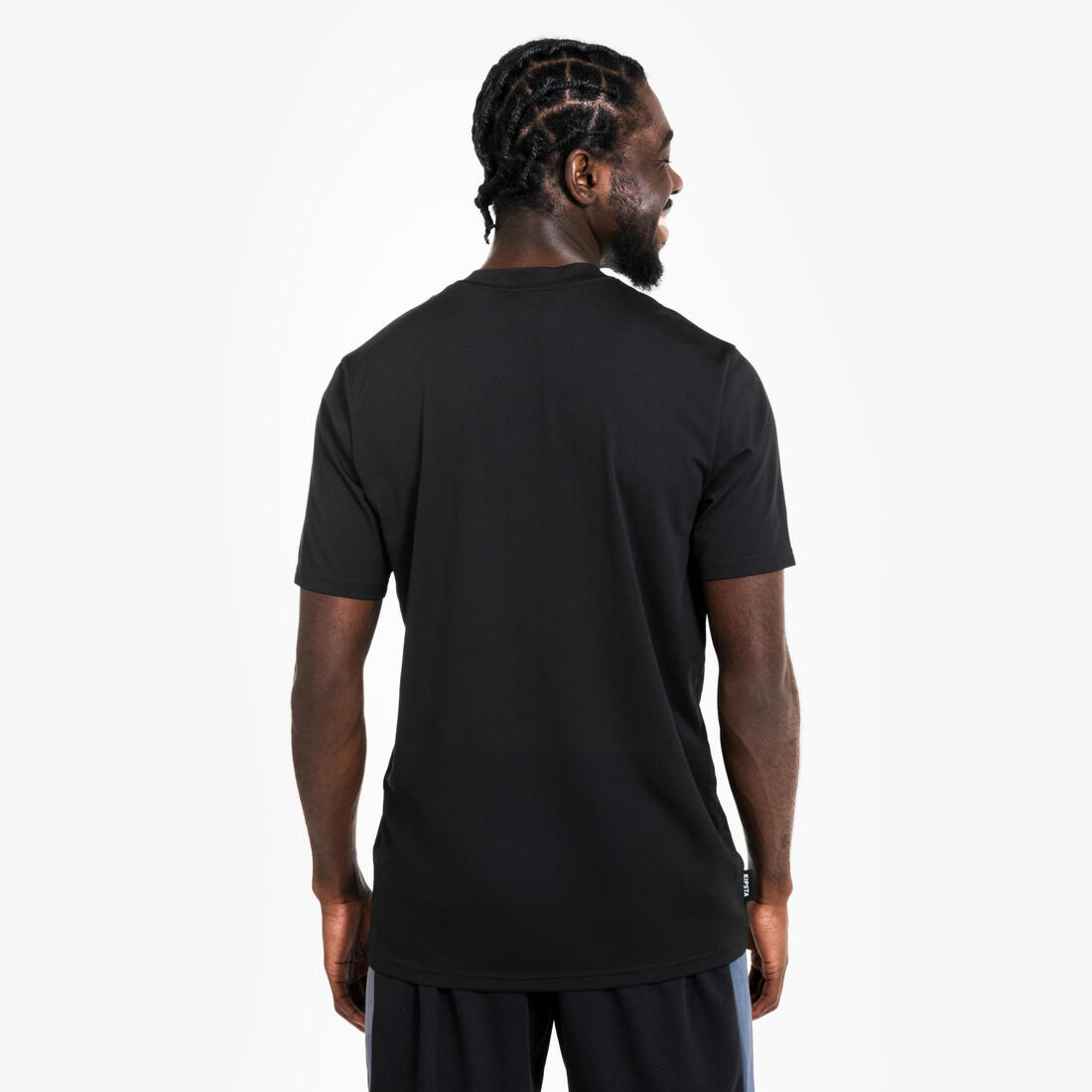 T-SHIRT / MAILLOT DE BASKETBALL HOMME TS500 BLANC 6 PHOTOS