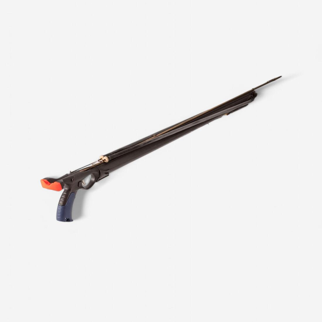 Arbalète chasse sous-marine os de seiche 75 cm - SPF 500 CB connectée – noir