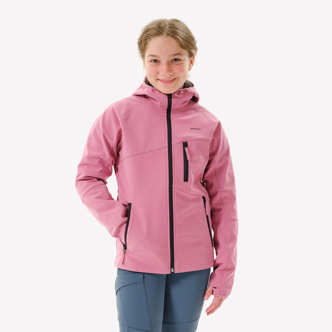 Veste softshell de randonnée enfant 7-15 ans, MH900