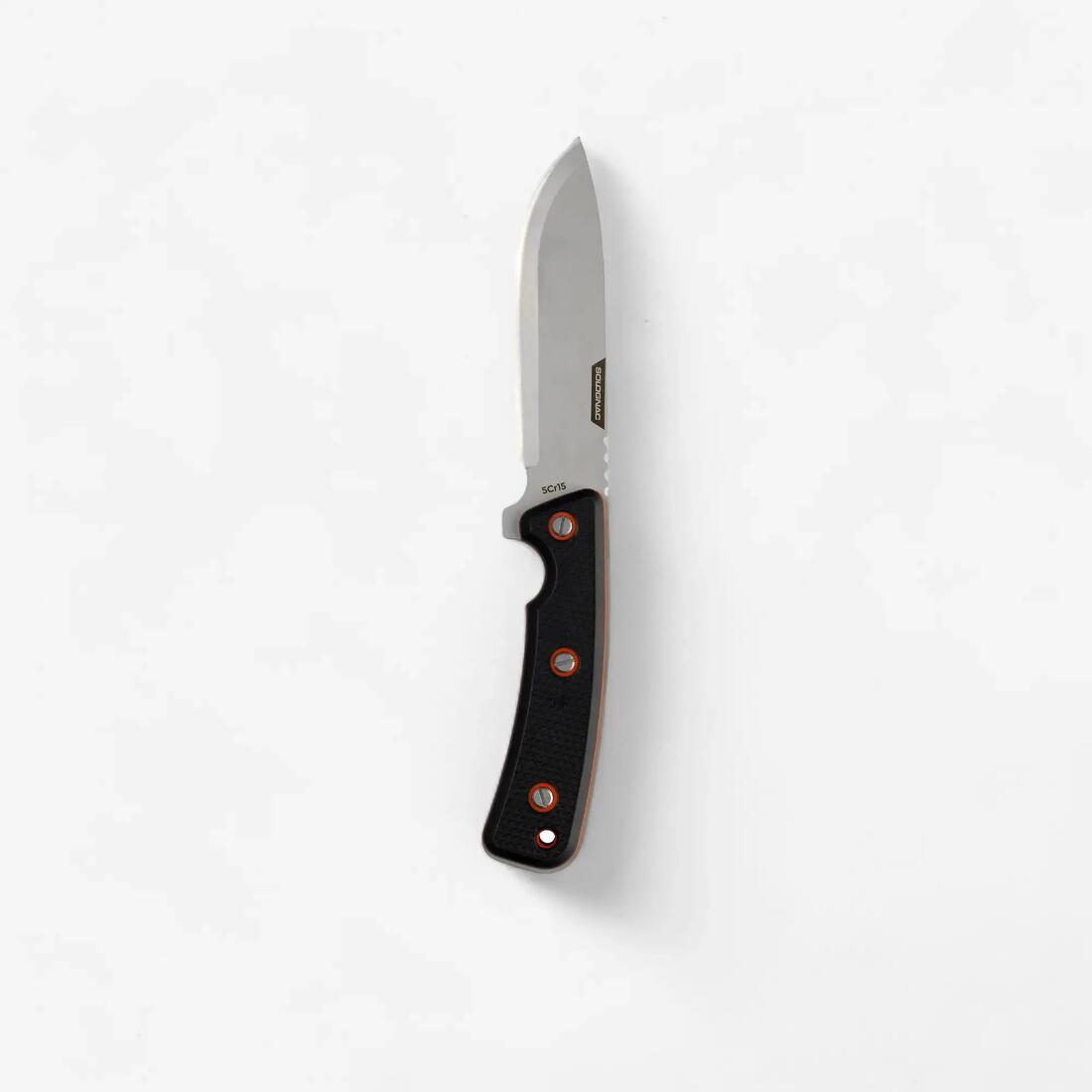 Couteau Chasse Fixe 13cm Grip noir Sika 130