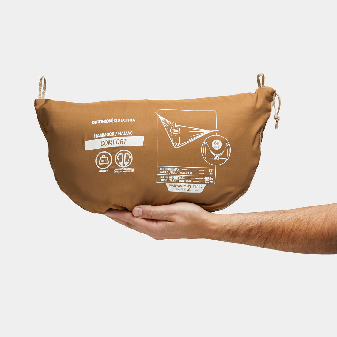 Hamac Comfort, 2 personnes, 350x175cm