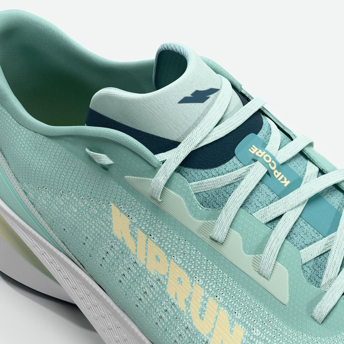 Chaussures de Running Femme, Kiprun Kipcore blanche