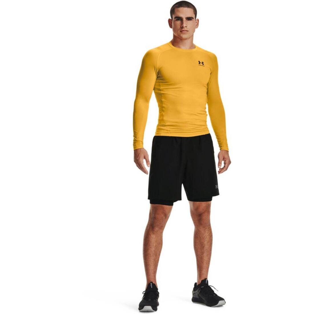 Short de compression HeatGear® pour homme, noir