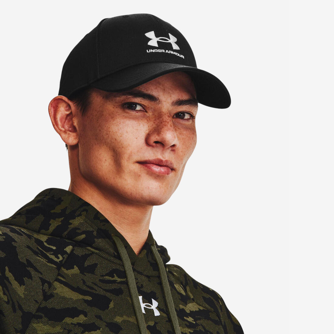 Casquette réglable Branded pour homme, grise