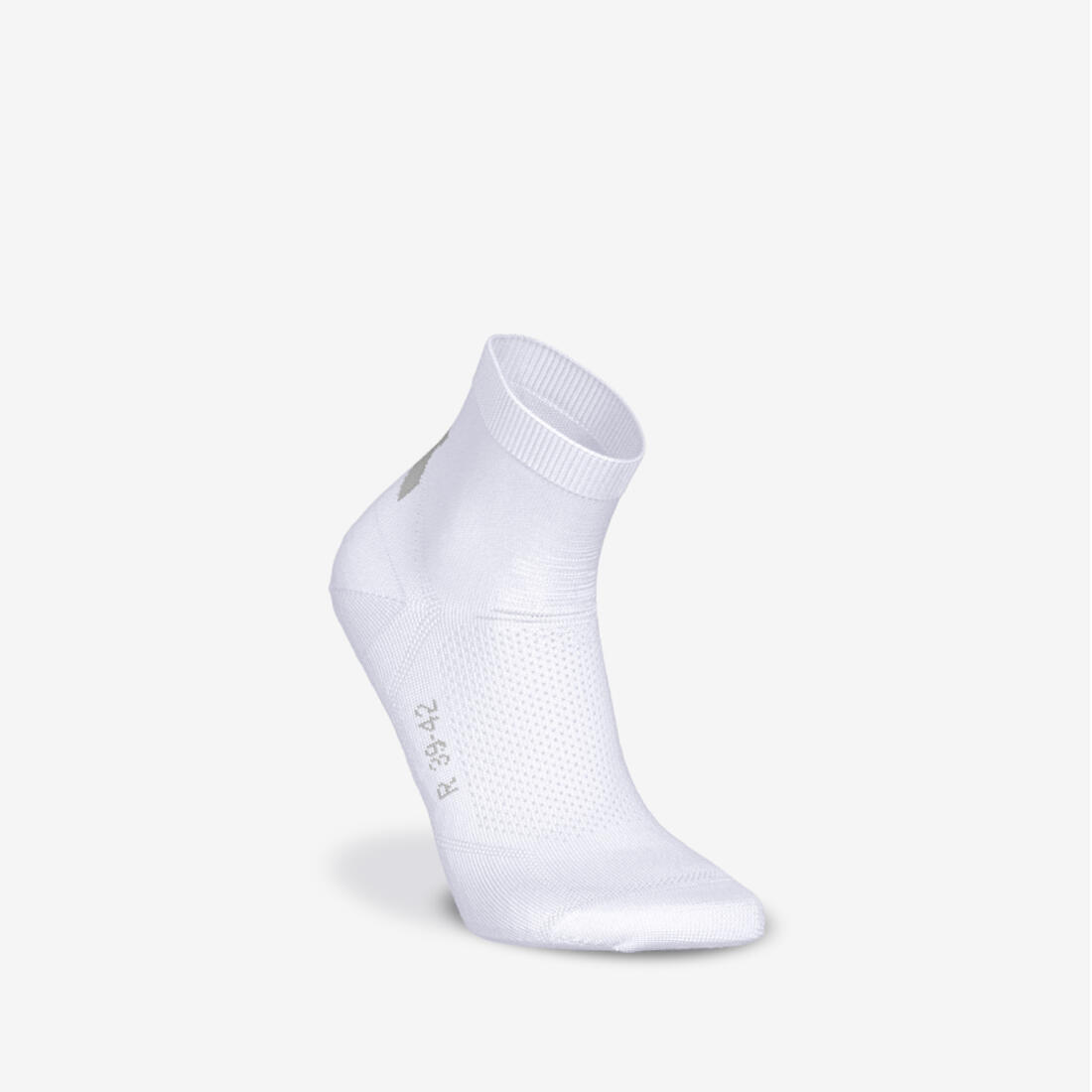 Lot de 2 paires de chaussettes de running run500 fines mid