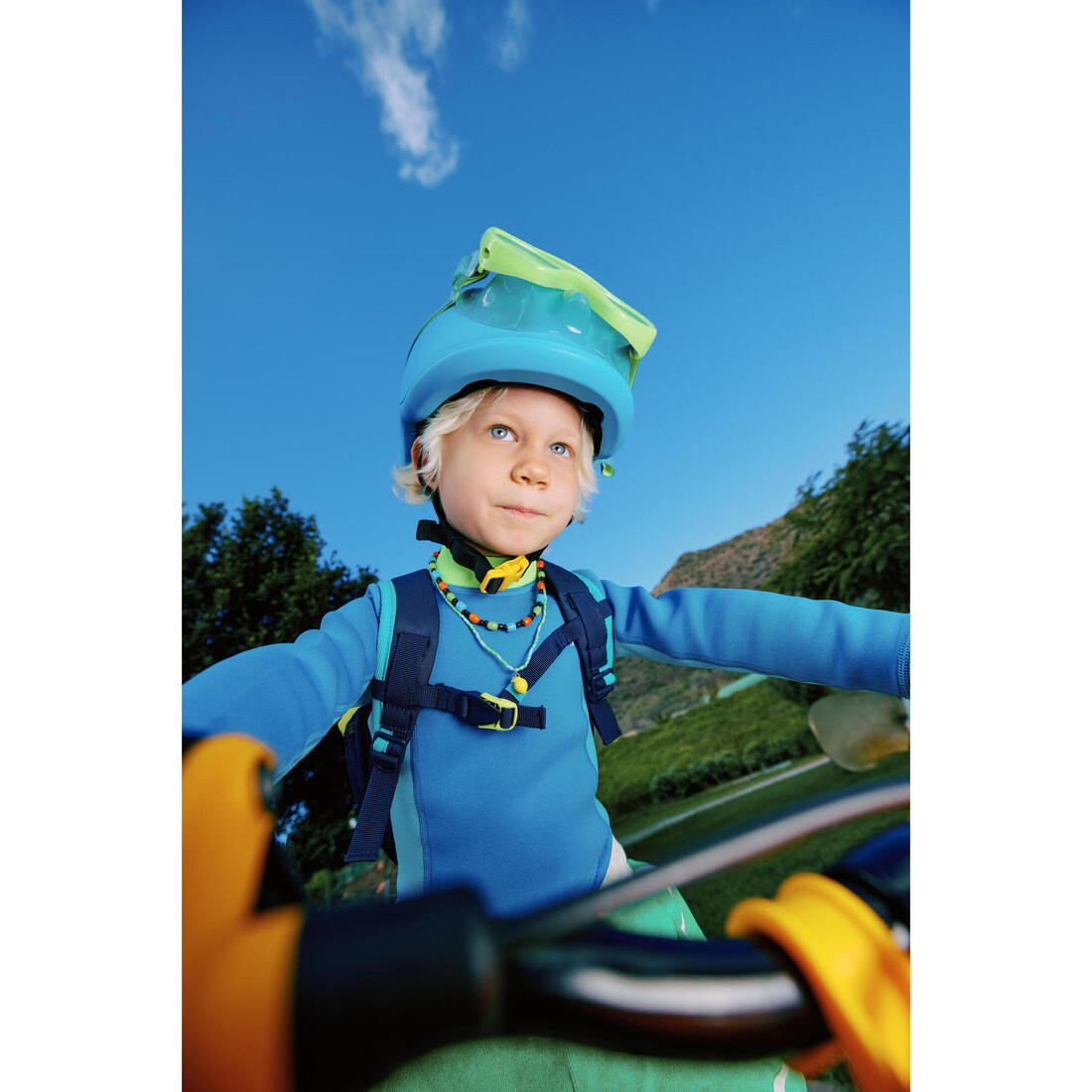 Casque velo enfant 47-55 cm, play 500