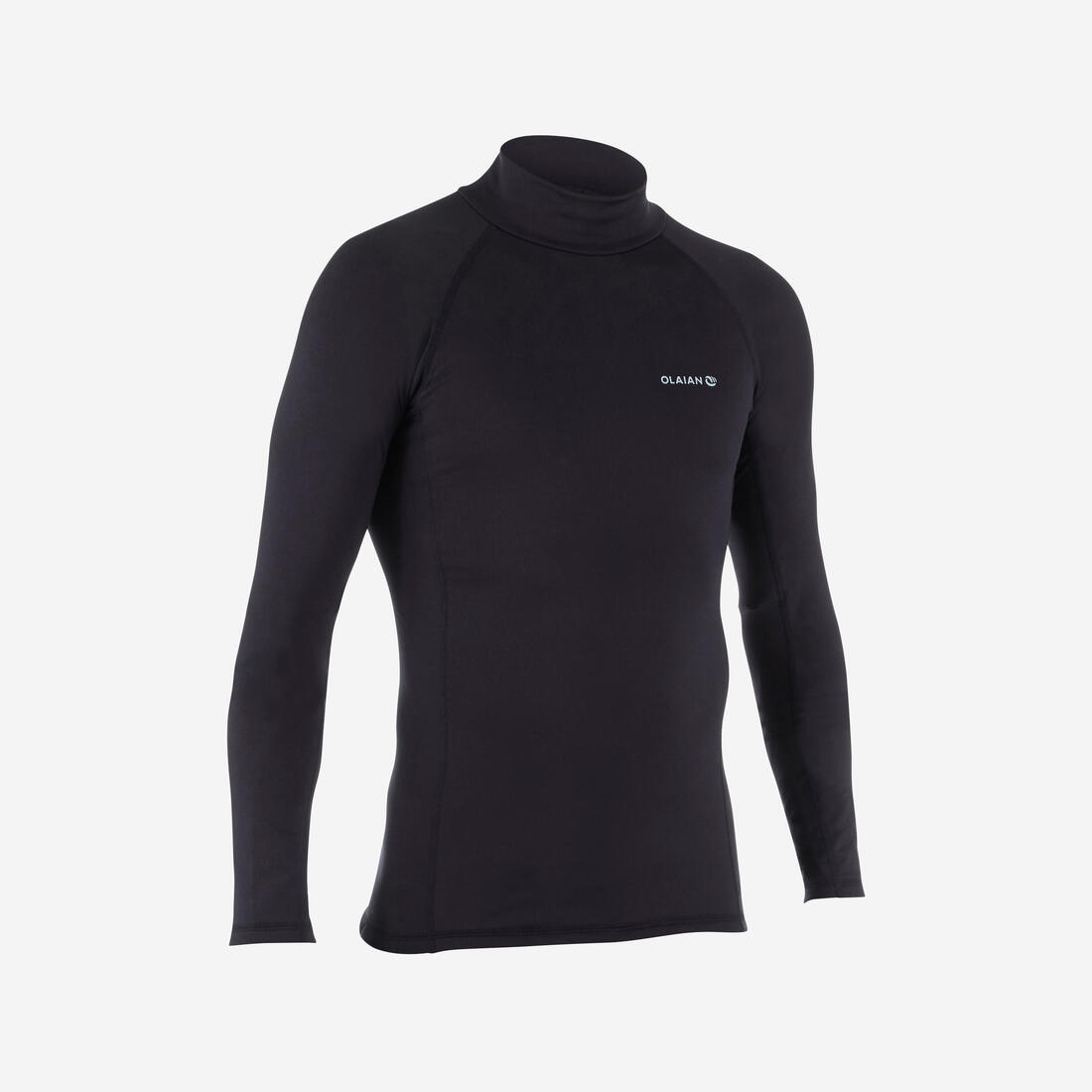 Top polaire surf 900 Homme manches longues - Noir