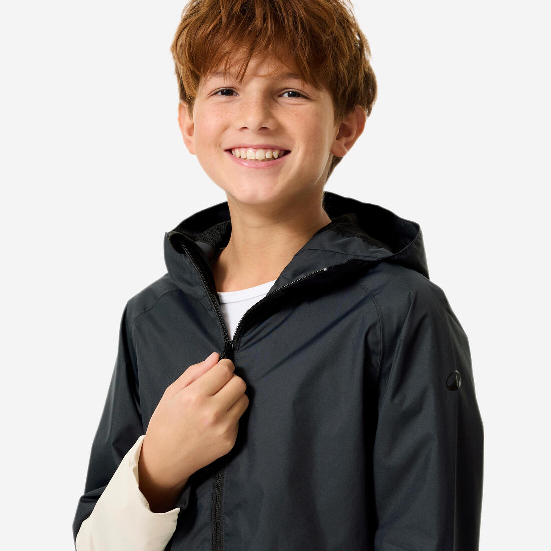 Veste de randonnée imperméable 7-15 ans enfant, MH500 twin