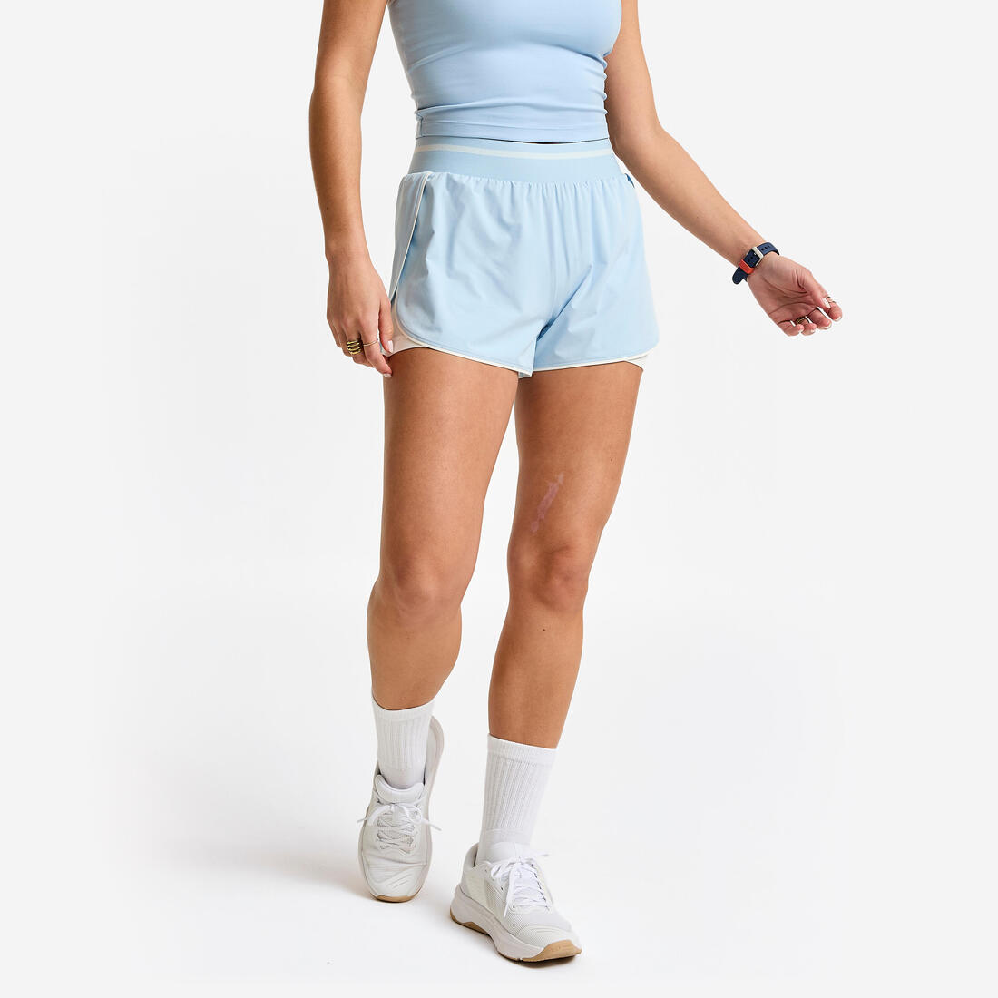 Short double couche femme