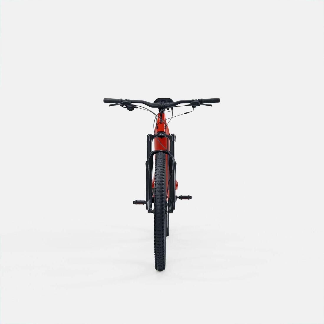 Vélo VTT électrique tout suspendu 29" - E-EXPL 520 S Rouge vif