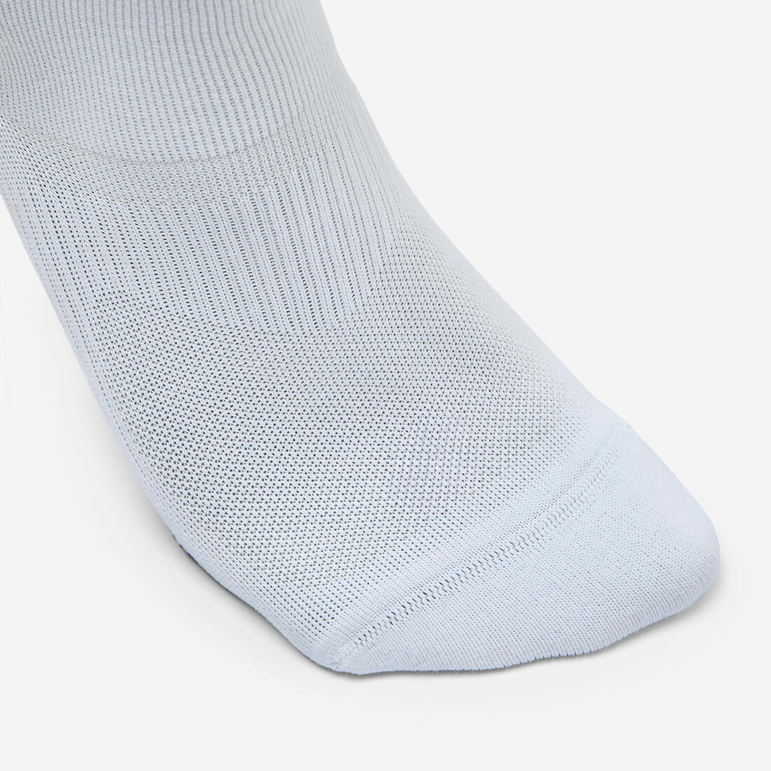 Chaussettes de fitness mi-mollet X3, blanc
