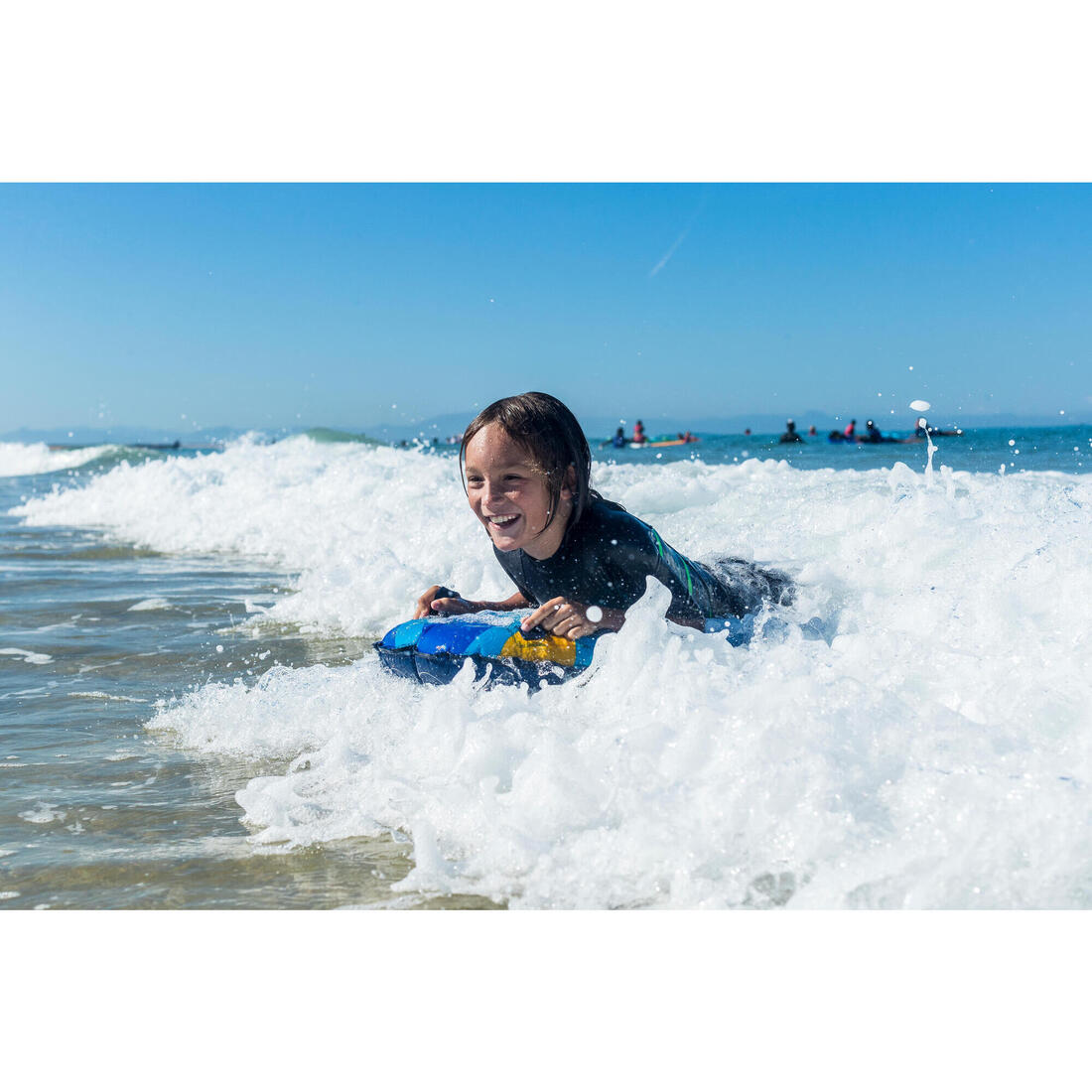 Bodyboard découverte gonflable enfant 4 ans-8 ans (15-25Kg)
