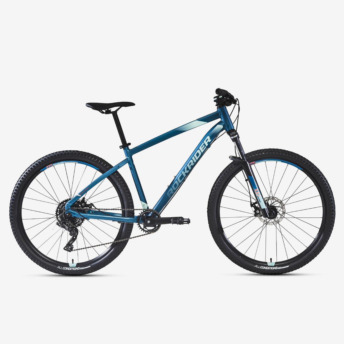 VELO VTT ST 530 MDB FEMME TURQUOISE 27,5 – bleu paon