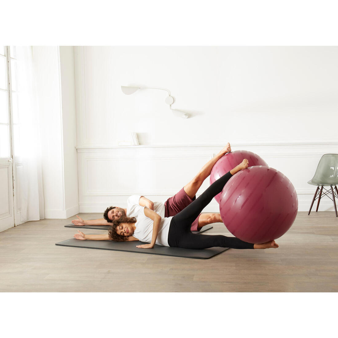 Gym ball taille 1 résistant 55 cm