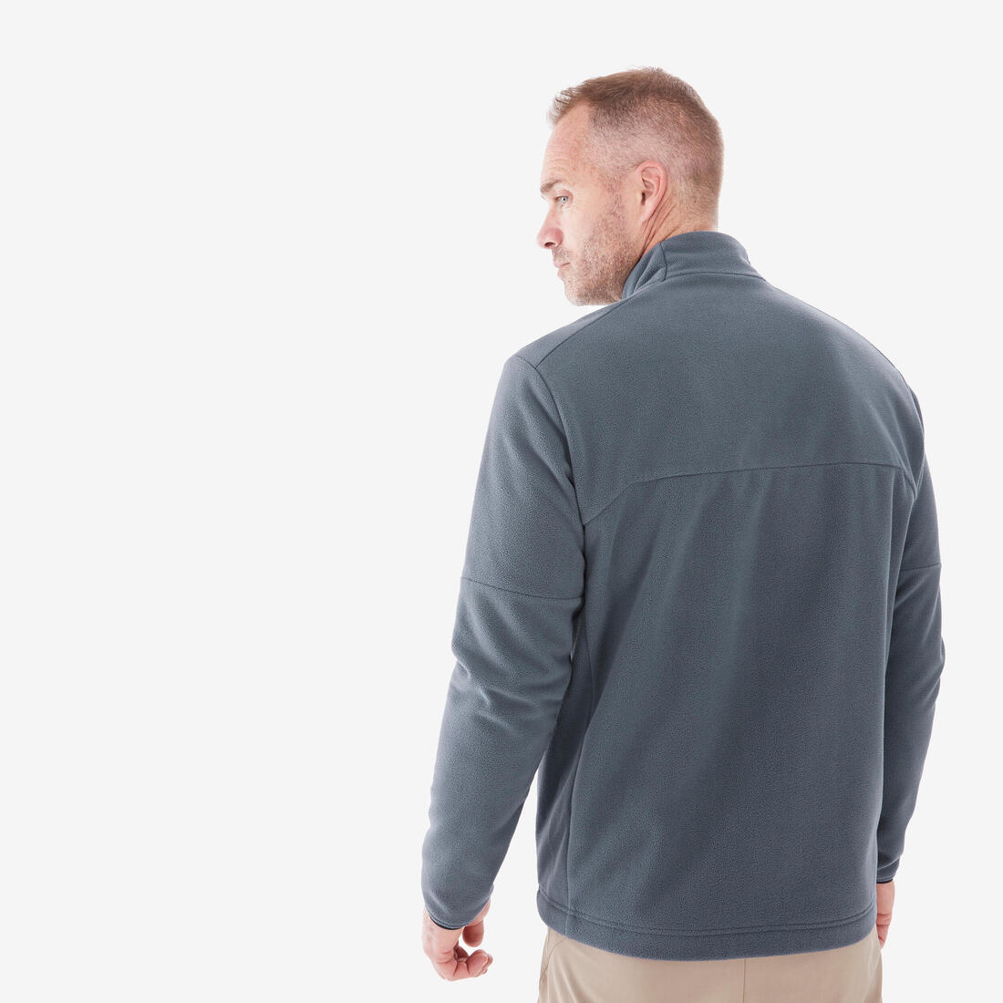 Polaire de randonnée montagne homme, MH500 full zip