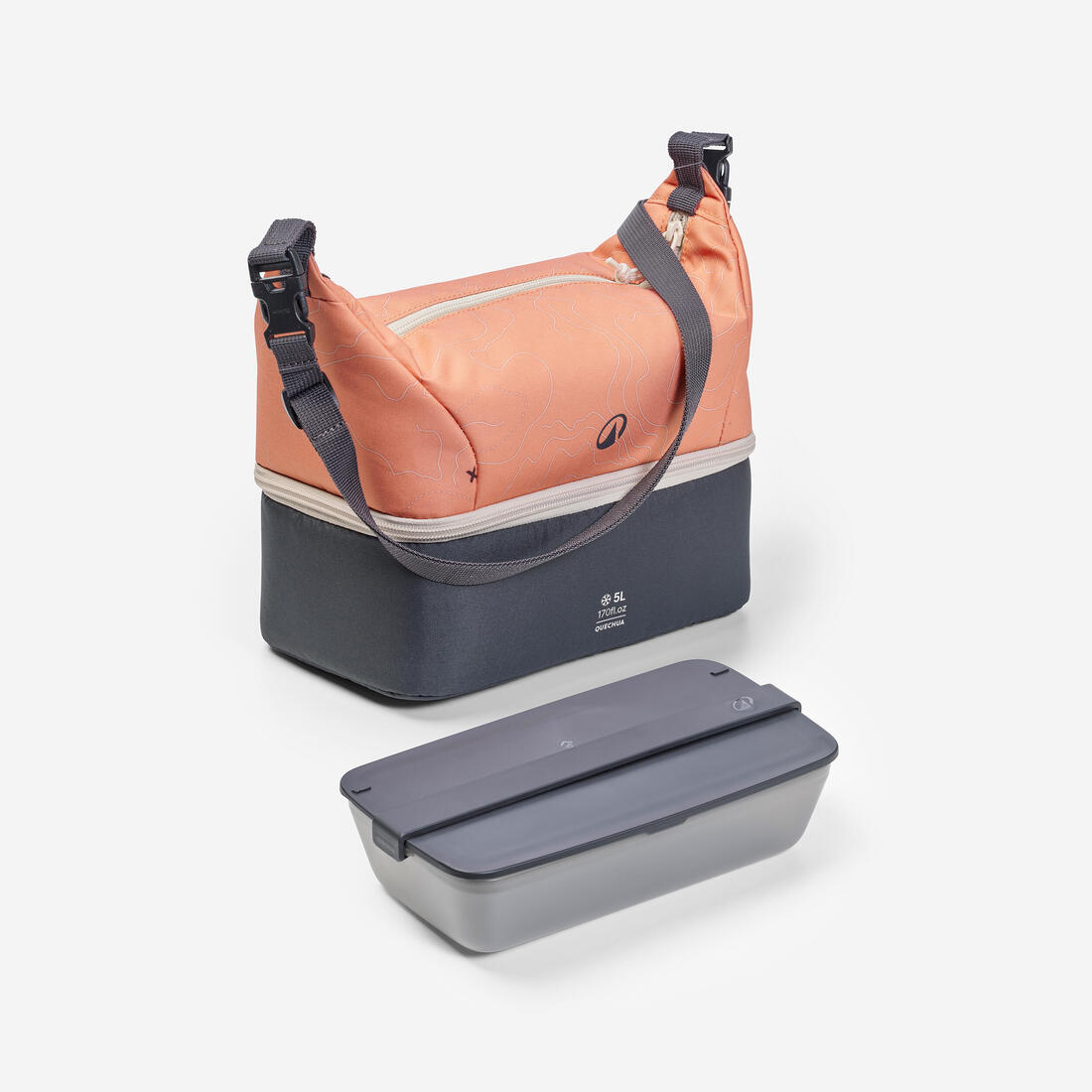 Lunchbox 500 isotherme 5L avec boîte incluse, 1L en plastique alimentaire